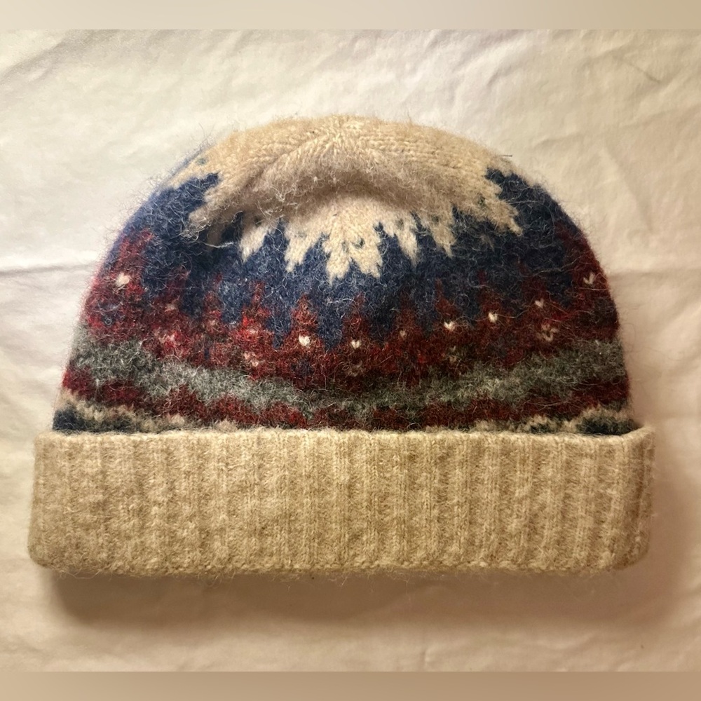 Norse Projects Fairisle Beanie Baby Alpaca Rare